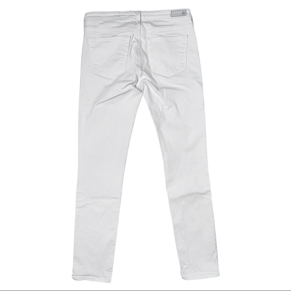 AG Adriano Goldschmied White Prima Cigarette Jeans - Picture 8 of 14